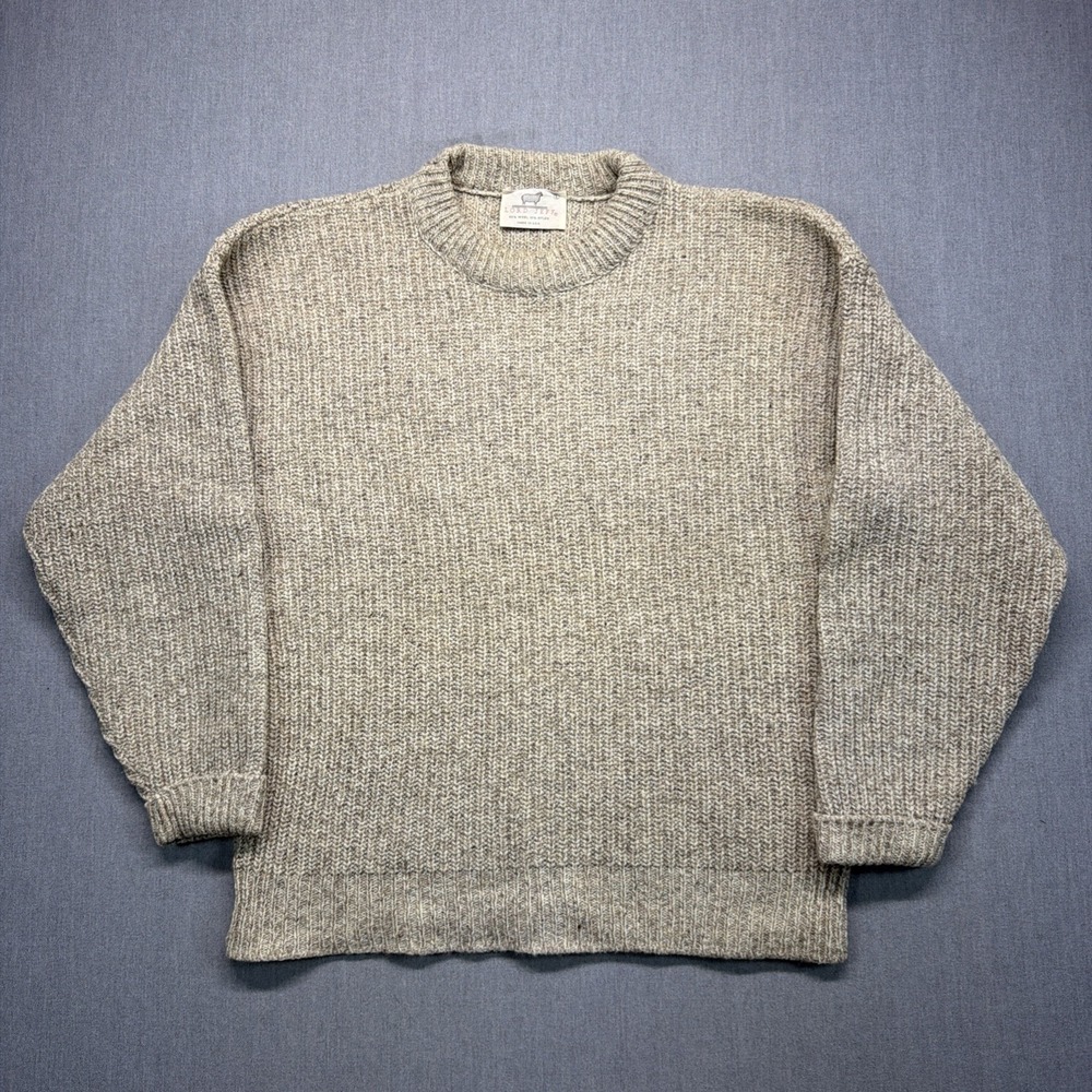 Vintage Lord Jeff Wool Sweater Mens Large Heavyweight Pullover